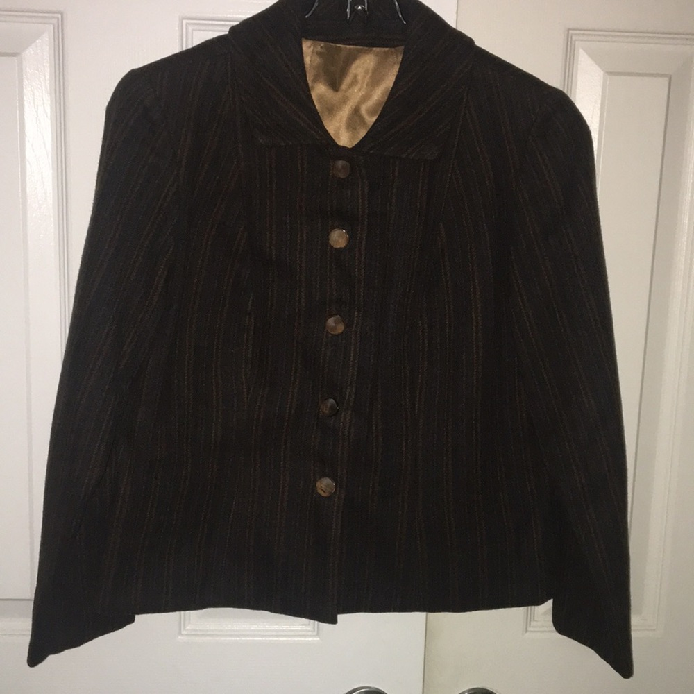 Structured Heavy Wool Jacket - image 3